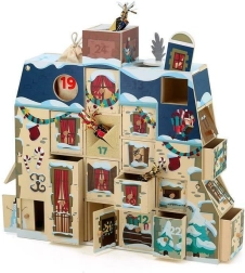 Vilac drevený adventný kalendár domček