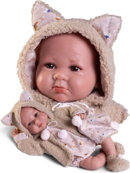 Realistická bábätko Antonio Juan Luca s mäkkým telom 42 cm