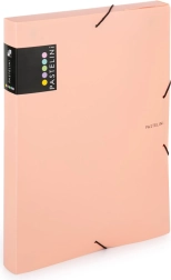 Box s gumou A4 Pastelini marhuľa