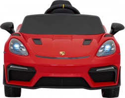 Detské elektrické auto Porsche 718 Spyder RS – Červená