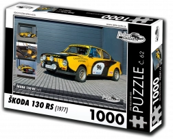 Puzzle RETRO-AUTA Škoda 130 RS (1977) – 1000 dielikov