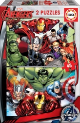 Puzzle EDUCA Avengers: Zjednotení 2×48 dielikov