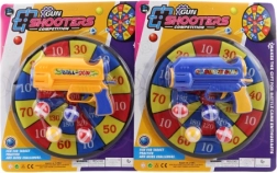 Terč s loptičkami a pištoľkou pre deti