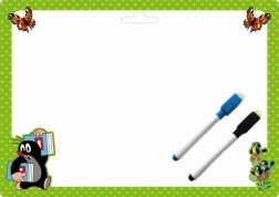 Obojstranne stierateľná kresliaca podložka Krtek A4