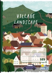 Školský zošit A5 štvorčekovaný 5 × 5 mm Dedina, 20 listov