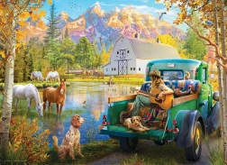 Puzzle Spievajúce jazero 1000 dielikov EUROGRAPHICS