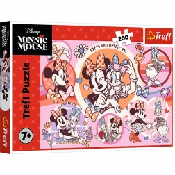 Puzzle 200 dielikov – MINNIE MOUSE Zvyky