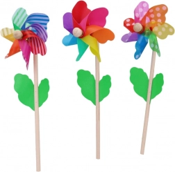 Drevený veterník 12 cm, 3 druhy