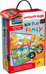 LISCIANI Vkladačka BOX PLAY FAMILY – mláďatá