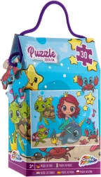 Puzzle morská víla 30 dielikov 29 × 18 cm
