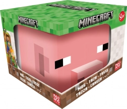 3D hrnček prasiatko MINECRAFT 440 ml