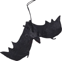 Gumený netopier čierny 3+
