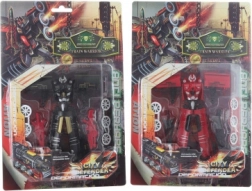 Transformačný robot lokomotíva pre deti