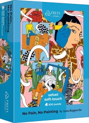 Trefl puzzle Velvet Soft Touch UFT 500 dielikov – žiadna bolesť, žiadne maľby