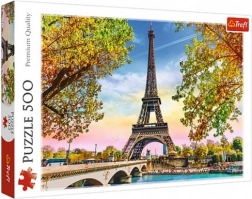 Puzzle 500 dielikov romantická Paríž TREFL
