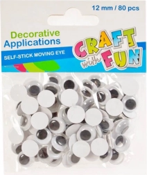 pohyblivé samolepiace oči 80 ks