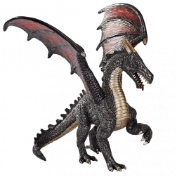 mojo oceľový drak – detailná zberateľská figúrka