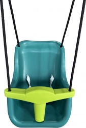 Plastová detská hojdačka tyrkysová 2Kids Toys