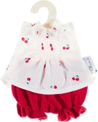 Mušelínová sada pre bábiky 21 cm Čerešne