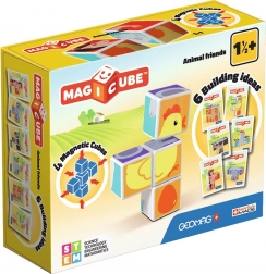 GEOMAG Magnetické kocky Magicube Veselé zvieratká