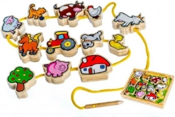 Prevliekačka drevená Moje prvé zvieratká