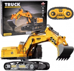 Zostaviteľný bager na diaľkové ovládanie 2,4 GHz – 133 dielov
