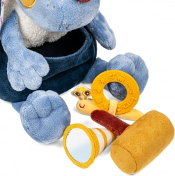 Textilná hračka s aktivitami Psík Jules