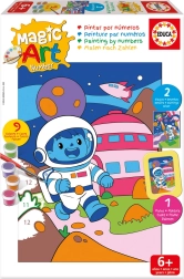 Maľovanie podľa čísel: vesmír EDUCA