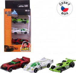 Kovové závodné autá pre deti