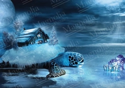 Puzzle dom a korytnačka 1000 dielikov