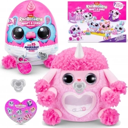 rainbocorns adopt-a-corn surprise plyšák s prekvapením od zuru