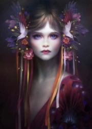 Grafika puzzle Kvet 500 dielikov