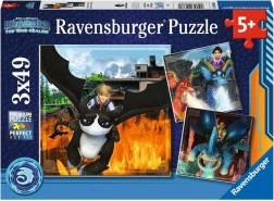 Puzzle Ako si vycvičiť draka: Deväť kráľovstiev od Ravensburger