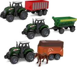 Traktor s prívesom - 1 kus
