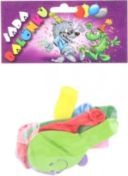 Nafukovacie balóniky s potlačou Smajlík - 9 ks