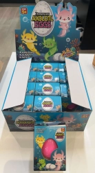 Rastúce vajce s axolotlom 6,5 cm