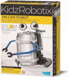 Robot z plechovky 4M – kreatívna STEM sada pre deti