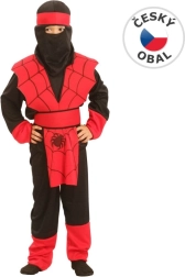 Detský karnevalový kostým ninja pavúk 110–120 cm