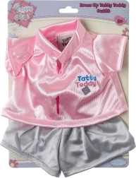 Plyšový medvedík TATTY TEDDY v tričku a kraťasoch