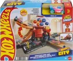 Herný set Hot Wheels City Obchod Žuvačka a autíčko