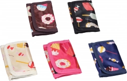 Štýlová peňaženka s vreckom na suchý zips