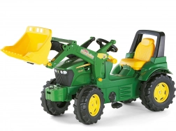 šľapací traktor JOHN DEERE 7930 s prednou nakladacou lyžicou Rolly Toys