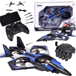Strelecký dron Combat Flight s ovládacou rukavicou a RC ovládačom