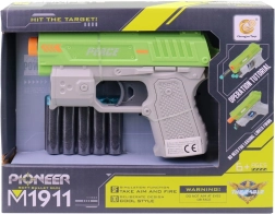 Detská pištoľ so strelami 16 cm