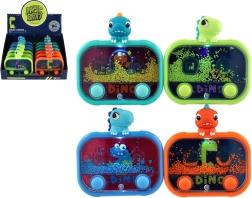 Vodná hra s dinosaurami – vrecková prstová hra so svetlom