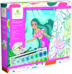 Maľovanie podľa čísel – morských panien Artissimo