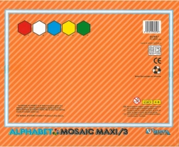 Stavebnica Alphabet Mosaic Maxi – abeceda a skladanie slov