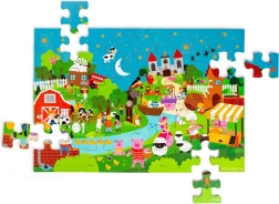 Podlahové puzzle Rozprávkový príbeh BIGJIGS TOYS, 48 dielikov