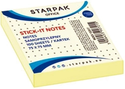 Stick-it lepiace bločky žlté 7,5 cm