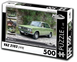 retro-autá puzzle vaz 2103 (1978) – 500 dielikov